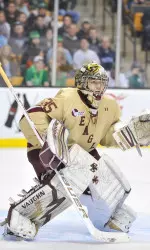 Milner is 4-1-0 with a 1.95 GAA and a .931 save percentage in 5 games in 2012-13.