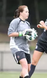 Senior Alexa Gaul is expected to start in goal for the Eagles on Thursday night vs. No. 14 UNC.