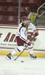 Bender recorded three assists in Wednesday's 6-1 win over Providence.