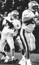 David Gordon kicking the game-winning field goal in 1993.