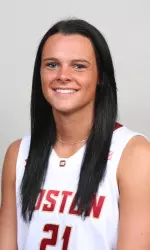 Kristen Doherty notched her second double-double of the season in a win over Vermont.