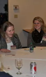 BC alums and current student-athletes got to interact at the networking event