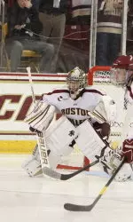 Parker Milner registered 29 saves on Friday Providence in his second collegiate shutout.