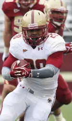 Rolandan Finch ran 27 times for 196 yards and caught 4 passes for 38 yards Saturday in the annual McGillis Spring game.