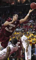 Sophomore forward Ryan Anderson in a game against Maryland last season.