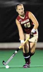 Senior Jacqui Moorfield has tallied 10 points so far this season.