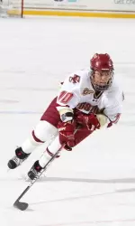 Bolden leads all Hockey East defensemen with 19 points.