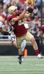 Alex Amidon collected 122 receiving yards on the day.