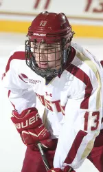 Johnny Gaudreau scored his 50th and 51st career goals in Sunday's 11-0 triumph over Army