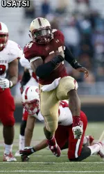 Andre Williams set an ACC-record with 339 rushing yards against NC State on Senior Day at Alumni Stadium.