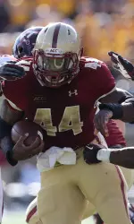 Andre Williams rushed 33 times for 166 yards and 2 TDs in BC's 34-27 ACC win over Virginia Tech at Alumni Stadium.