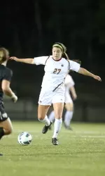 BC freshman Hayley Dowd scored the first goal in BC's 4-1 win over No. 10 Nebraska today in Lincoln.