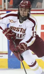Johnny Gaudreau rides and eight-game point streak (9-7-16) into Friday's game vs. Holy Cross