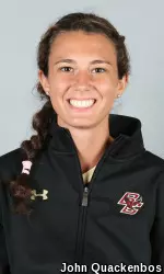 Plasteras is tied for 10th on BC's single-season assist list with 11.