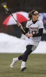 Mikaela Rix scored three goals for BC.