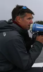 Steve Fiske is in his 14th season at the head of the women's rowing program.