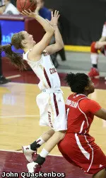 Nicole Boudreau was named to the All-ACC Academic team.