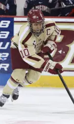 Bolden's two assists helped the Eagles upend Harvard on Saturday.