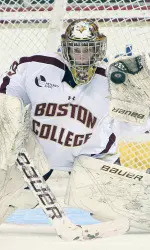 Boyles held the high-powered Golden Gophers in check, turning aside 36 of 39 shots faced on Friday night.
