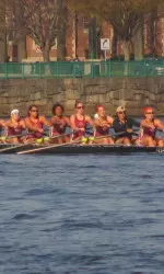 BC's Second Varsity Eight came in second in its event.