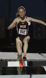 Dahlberg recorded the second fastest time in school history in the 3000m steeplechase.