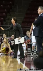 Assistant coach Shelley Sheetz enters her second season at BC.
