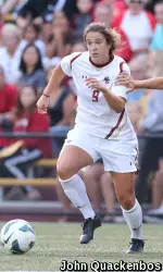 Stephanie McCaffrey, a junior midfielder, has a team-high 12 points this season.