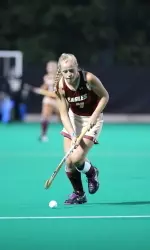 Freshman Leah Frome scored her first collegiate goal in the BC win.