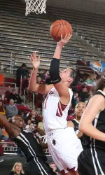 Kristen Doherty leads BC in scoring and in minutes played.