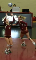 Setter Kellie Barnum and MB Anna Skold