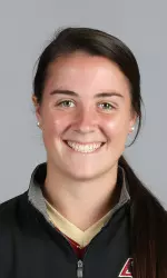 Sophomore midfielder Emily McCoy leads the Eagles with nine goals on the season