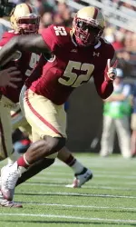 Steven Daniels led the defense, tying a career high with 11 tackles vs. Clemson.