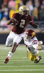 Tyler Murphy leads all quarterbacks in the nation with 109.4 rushing yards/game.