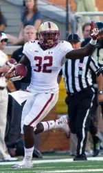 Freshman RB Jon Hilliman has scored two TDs in four games this season.