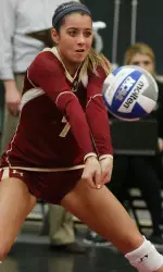 Senior defensive specialist, Lauren Fields