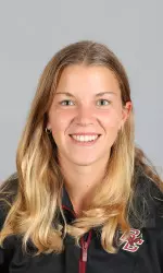 Danielle Winslow improved 67 places from her performance in last year's meet on the same course