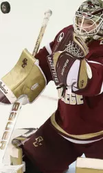 Thatcher Demko's 37 stops marked a career high Saturday at Providence