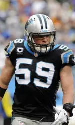 Luke Kuechly continues to lead the NFL with 97 tackles.