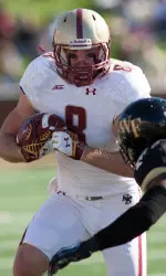 Josh Bordner is one of 22 seniors set to play their final game at BC next Thursday.