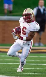 Freshman Sherman Alston grew up in Harlem, 5-10 minutes from Yankee Stadium.