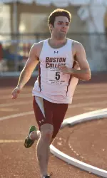 Patrick Daly took first in the 1000m with a time of 2:33.72