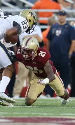 Manuel Asprilla is second on the Eagles with 48 solo tackles.