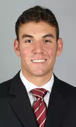 RS Freshman Luke Fernandes retired all six batters in his college debut.