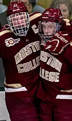 Patrick Brown (2-0-2) and Ryan Fitzgerald (0-2-2) each logged a pair of points in the victory