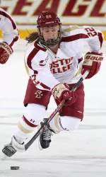 Skarupa records four points, nets three goals for the second time this season.