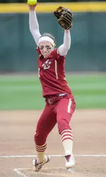 Nicole D'Argento led the Eagles to their first ACC victory from the circle.