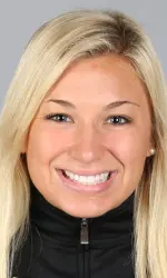 Melissa Merwin touched in 30.71 in the 50-yard breaststroke, setting an ACC conference meet record