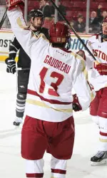 Johnny Gaudreau's 77-point season is currently fourth best all-time at Boston College