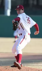 Skogsbergh struck out a career-high four in three shutout innings.