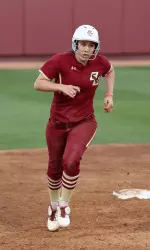 Senior Tory Speer became the all-time leader in home runs in program history.